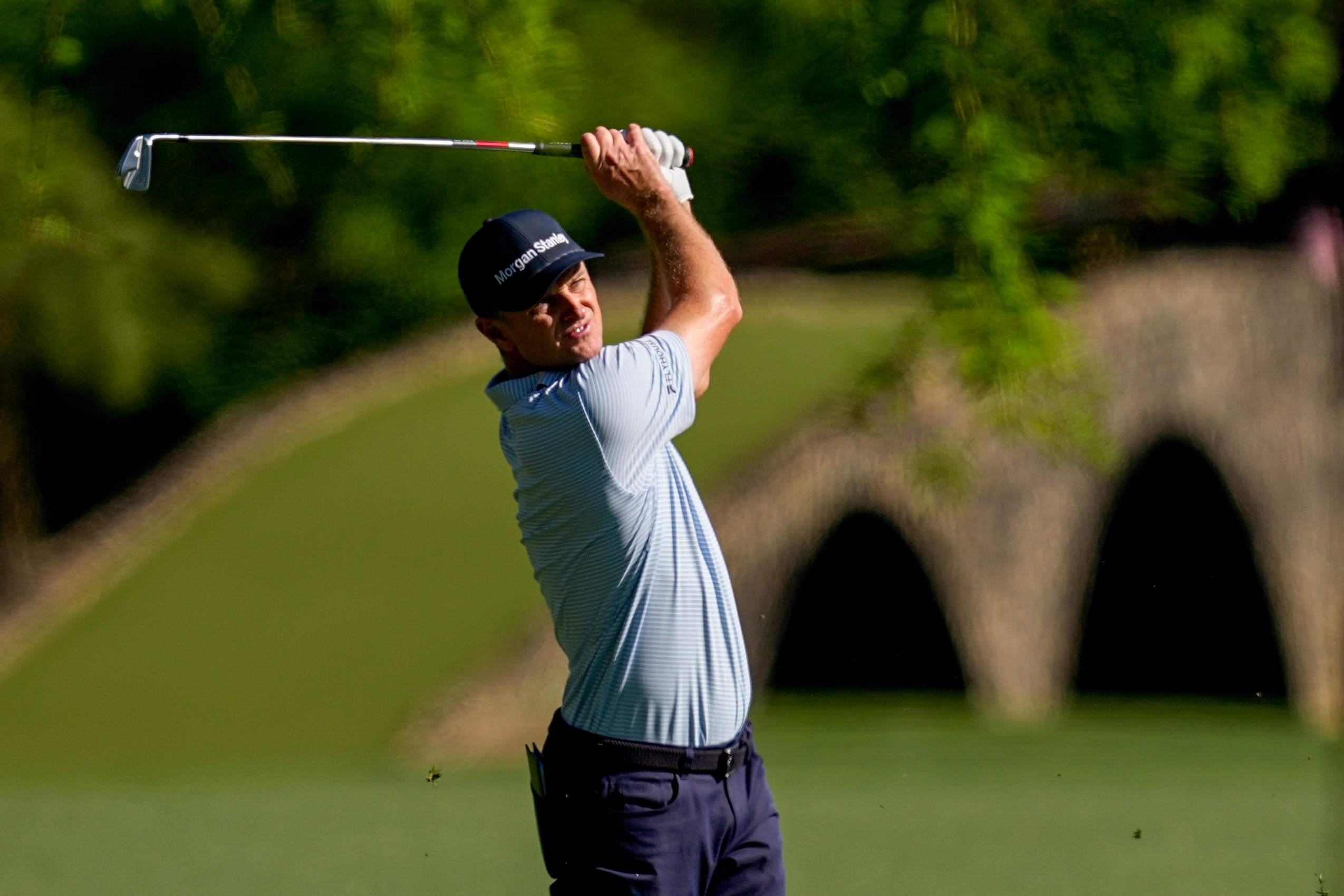 Justin Rose fades at the Masters, still joins Scheffler in the hunt behind leaders McIlroy and Burns