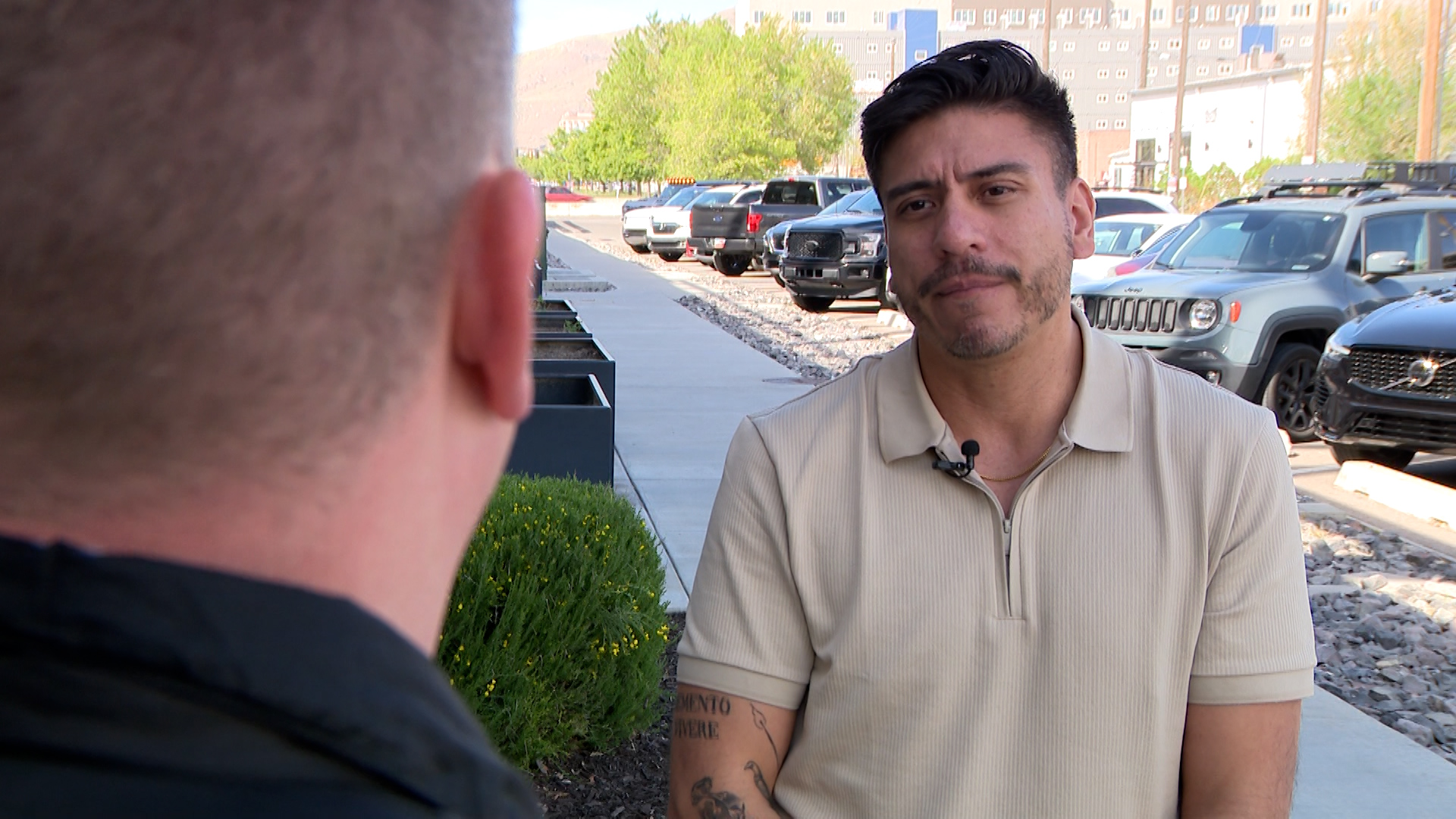 Salt Lake City Council Chair Alejandro Puy speaks with KSL, Thursday. Puy said renaming Cesar Chavez Boulevard could happen as soon as next week.