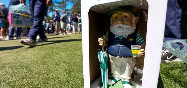 Masters gnomes a hot commodity at Augusta National amid speculation this is final year of production