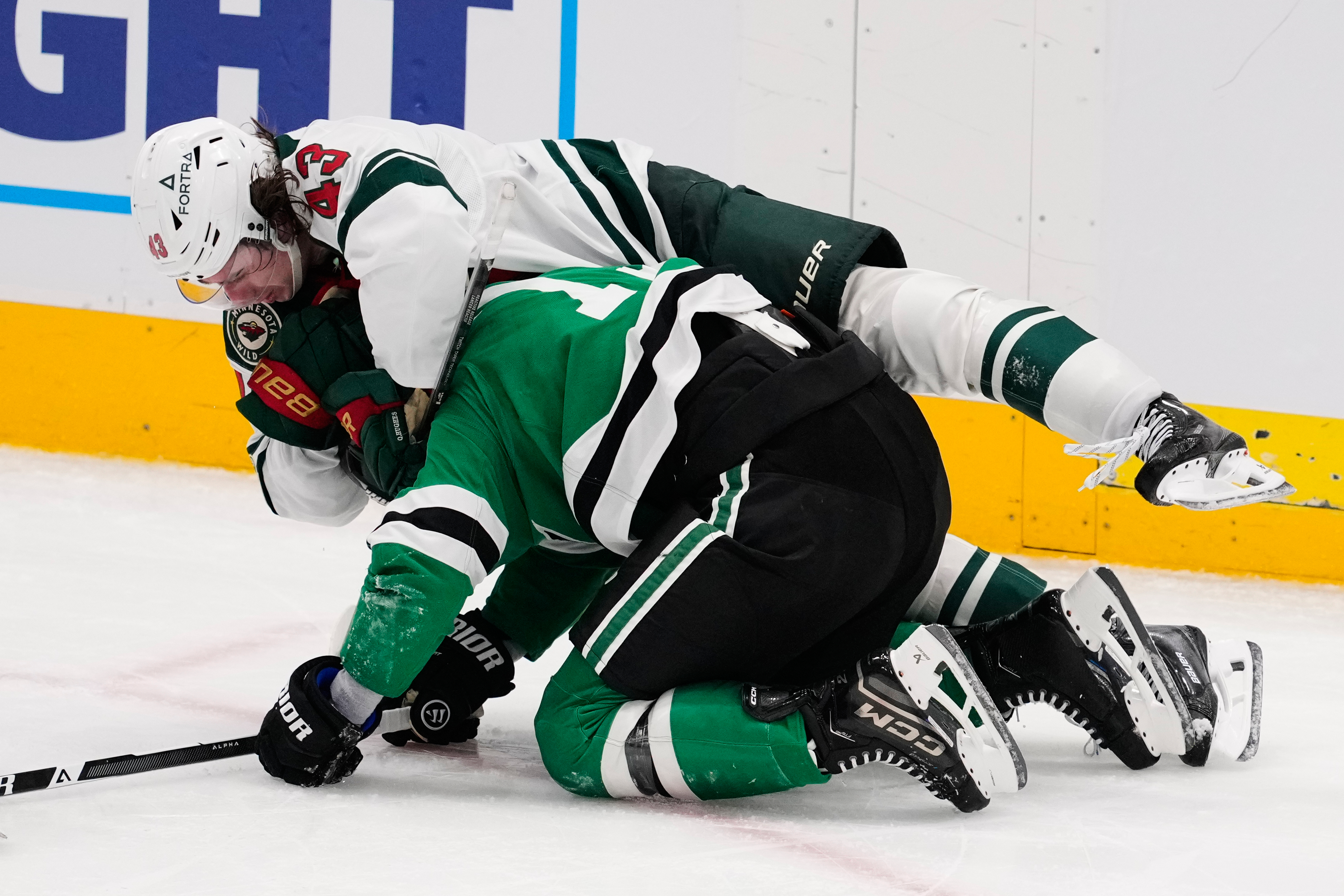 Stars and Wild provide quite a preview for their upcoming playoff series
