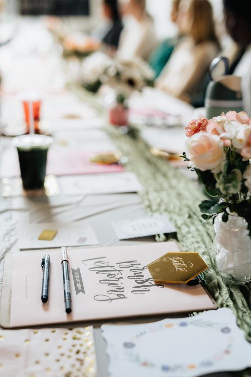 Brush Lettering for Beginners at Soda Crazy