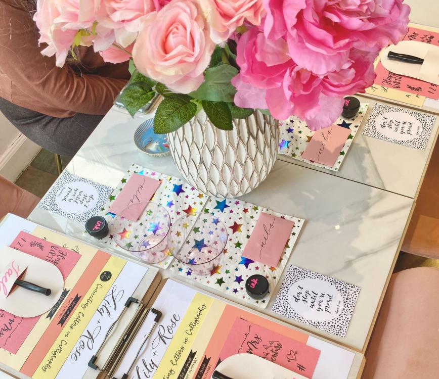 Modern Calligraphy for Beginners at Everbloom Studio + Co