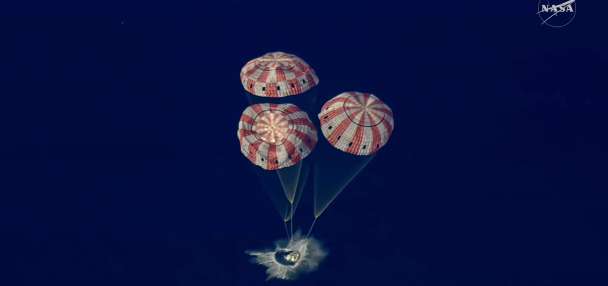 Artemis II returns from moon with splashdown to close out record-breaking lunar voyage