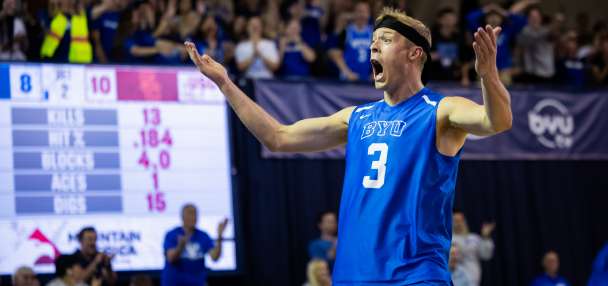Cultural shift: Seniors provide glimpse of No. 10 BYU men's volleyball's previous heights