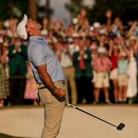 Rory McIlroy goes back-to-back at the Masters to join Jack Nicklaus, Nick Faldo and Tiger Woods