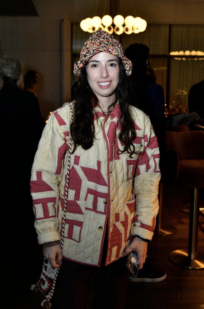 Nicole McLaughlin attends the No Waste dinner during New York Fashion Week: The Shows on Feb. 16, 2022 in New York City.