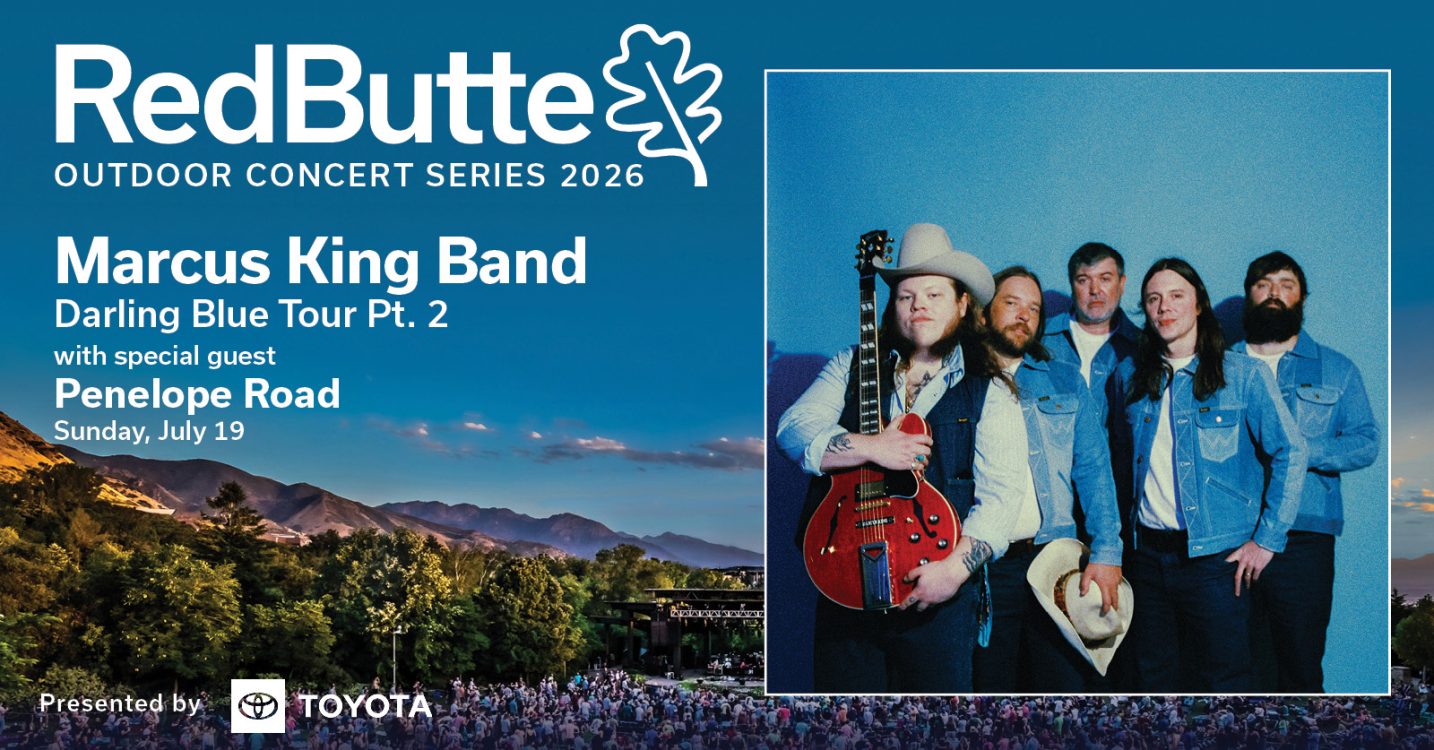 2026 Red Butte Outdoor Concert Series:  Marcus King Band "Darling Blue Tour Pt. 2" with Penelope Road