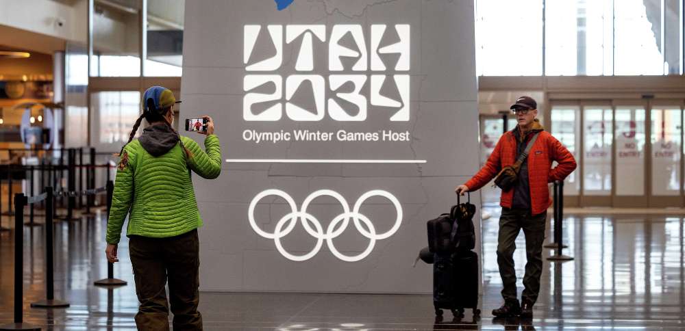 Will there be a new global Olympic sponsor at Utah's 2034 Winter Games?