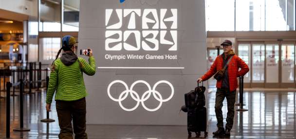 Will there be a new global Olympic sponsor at Utah's 2034 Winter Games?