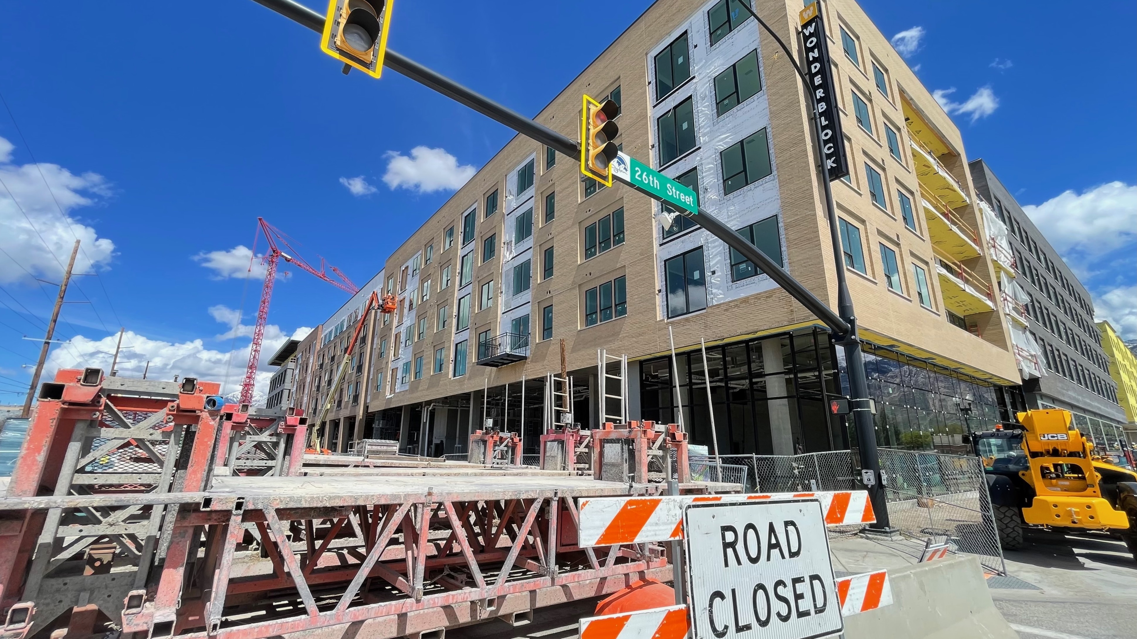 As Ogden's ambitious WonderBlock development project takes shape, city leaders are renewing debate about implementing paid downtown parking. The WonderBlock area is pictured Monday.
