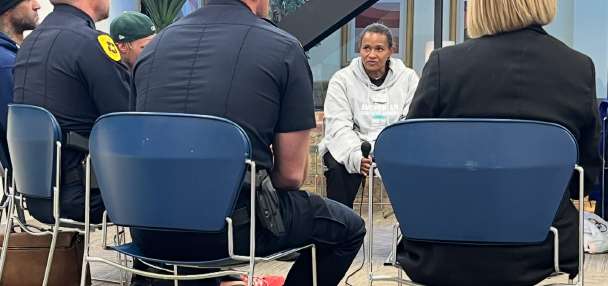 Salt Lake police sit down with unsheltered Utahns to seek resource solutions
