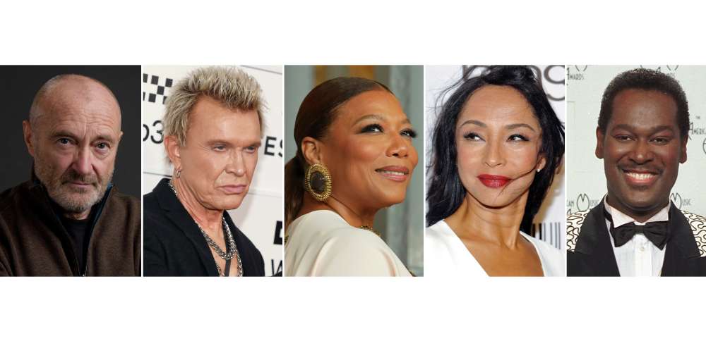 Phil Collins, Iron Maiden, Sade, Oasis, Wu-Tang Clan and Luther Vandross get into Rock Hall