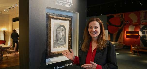 Raffle winner thrilled to claim a $1M Picasso with a $117 ticket