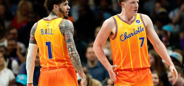 Knueppel and Ball finished 1-2 in the NBA in 3s. Now they hope to get Hornets to the playoffs