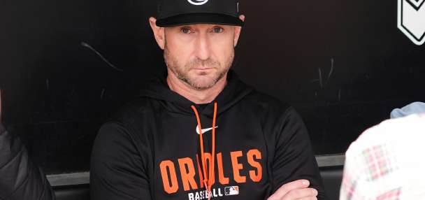 Orioles manager Craig Albernaz returns — with a broken jaw — a day after being hit by a foul ball