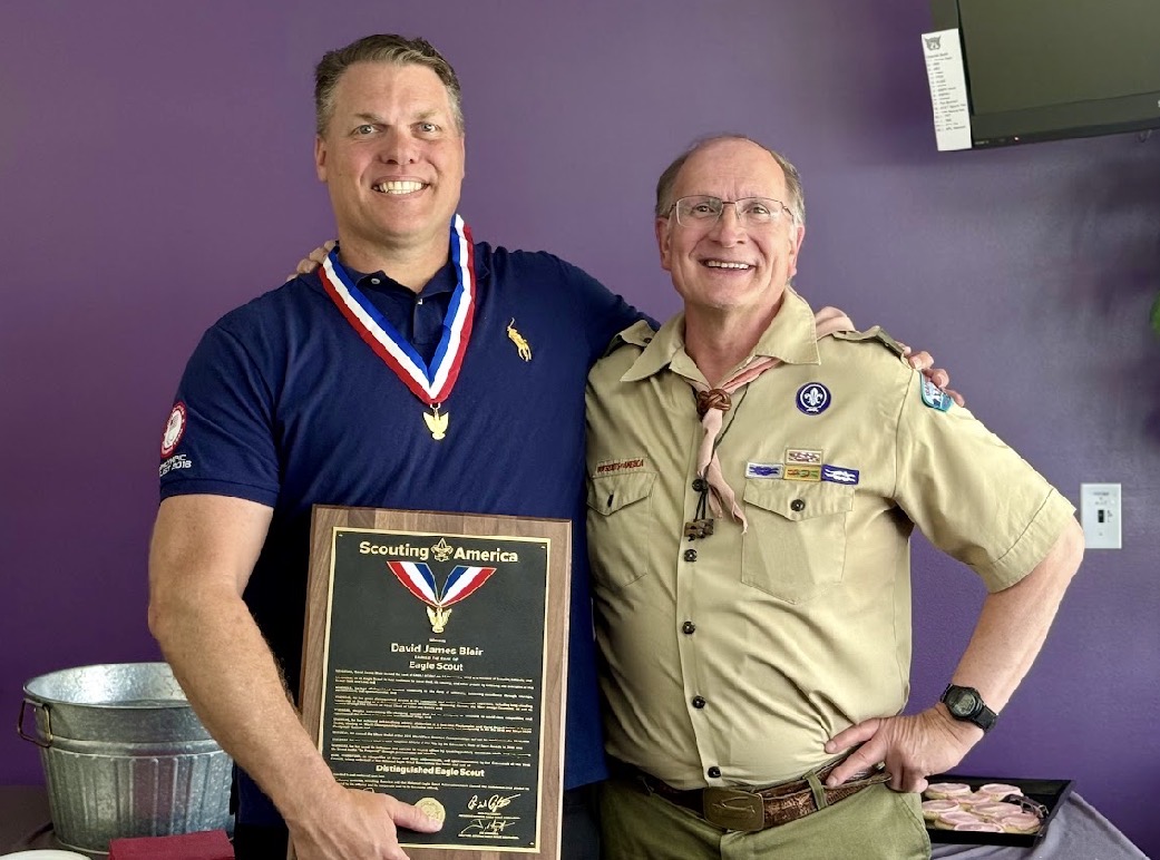 Utah Paralympic athlete presented with prestigious Distinguished Eagle Scout Award