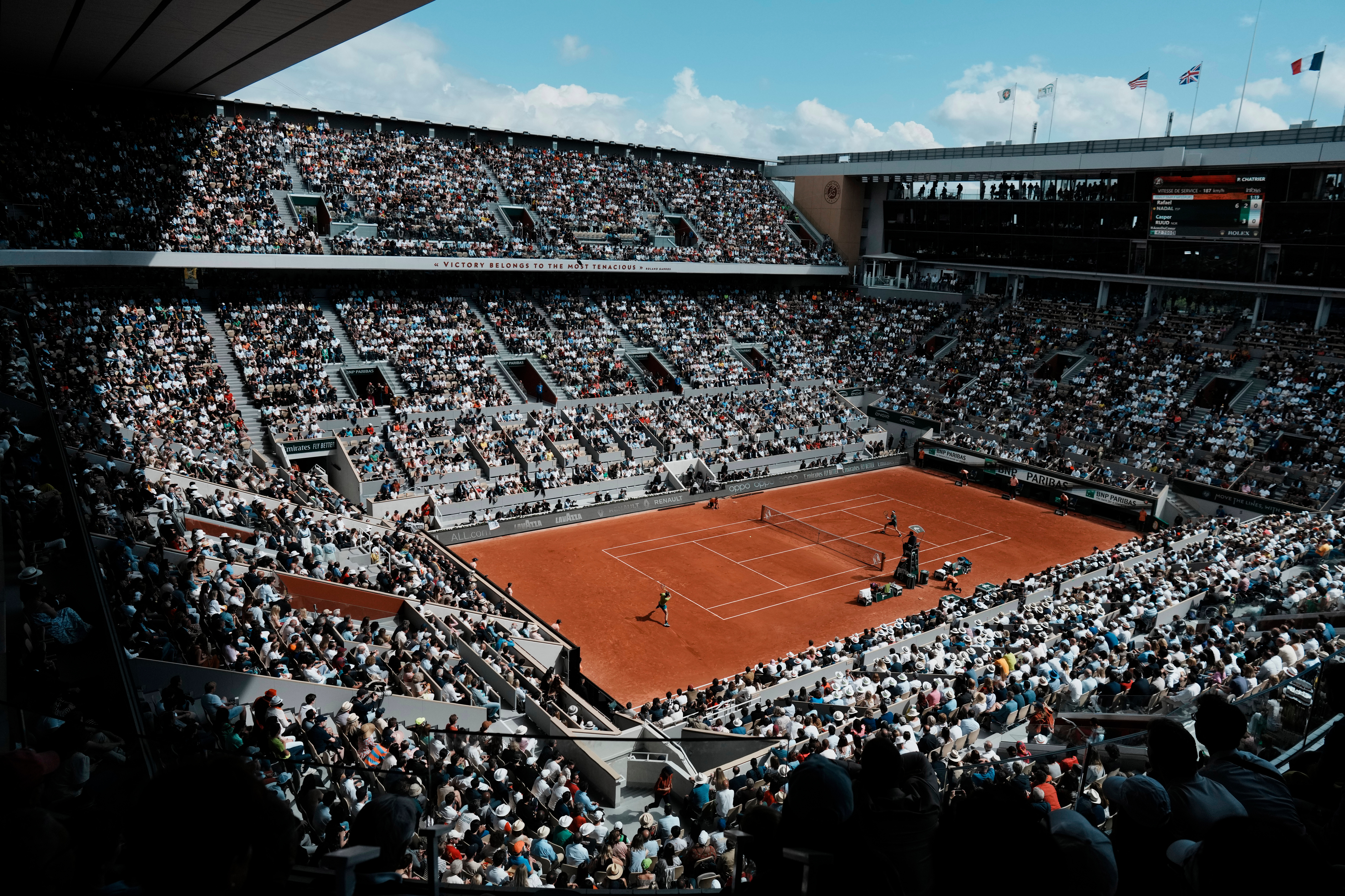 French Open prize money up 10% to $72 million overall