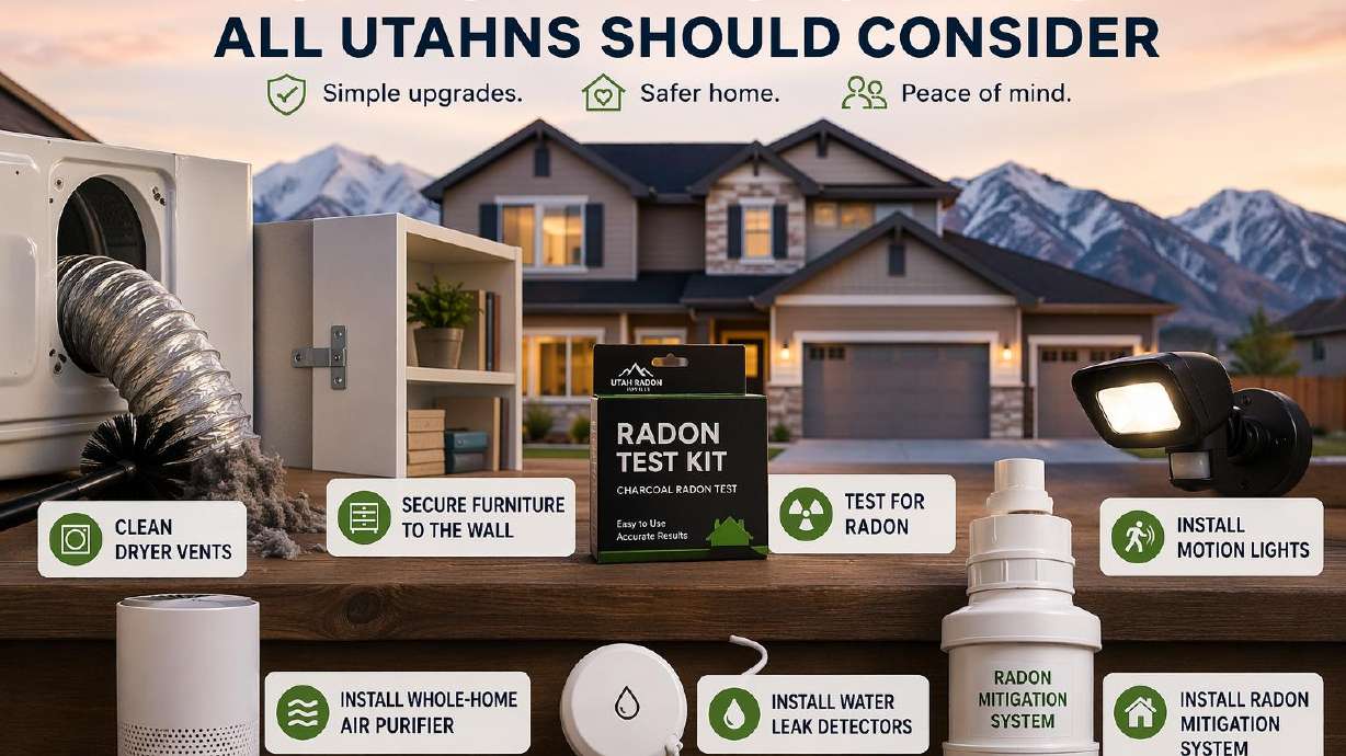 Home safety upgrades all Utahns should consider