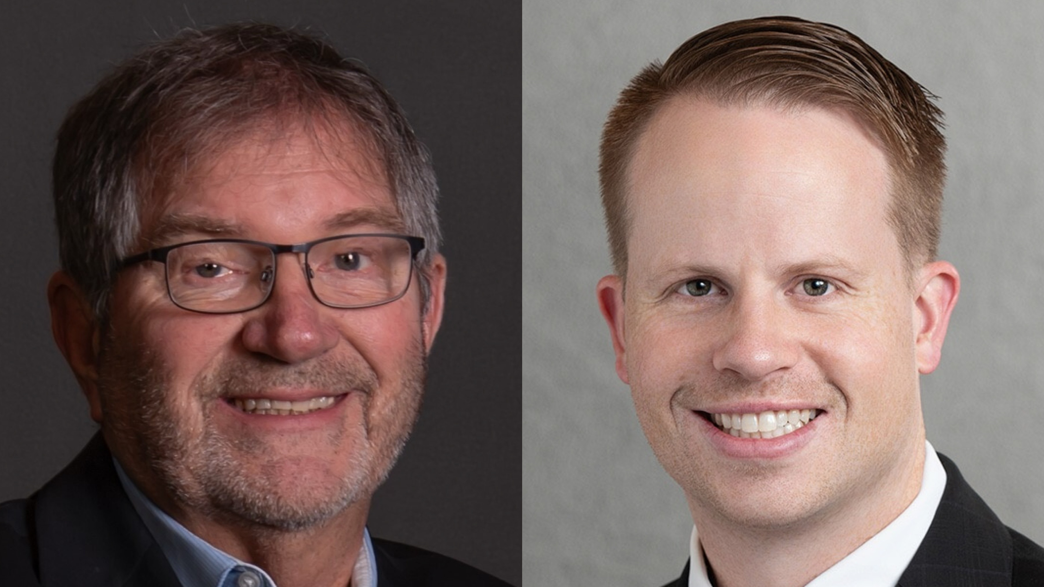 Davis County Commissioner Bob Stevenson, left, defeated state Rep. Trevor Lee in the Republican primary for Utah House District 16 on Tuesday.