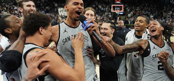 Spurs' Victor Wembanyama says he can't help but dream about NBA titles. His first chance is here