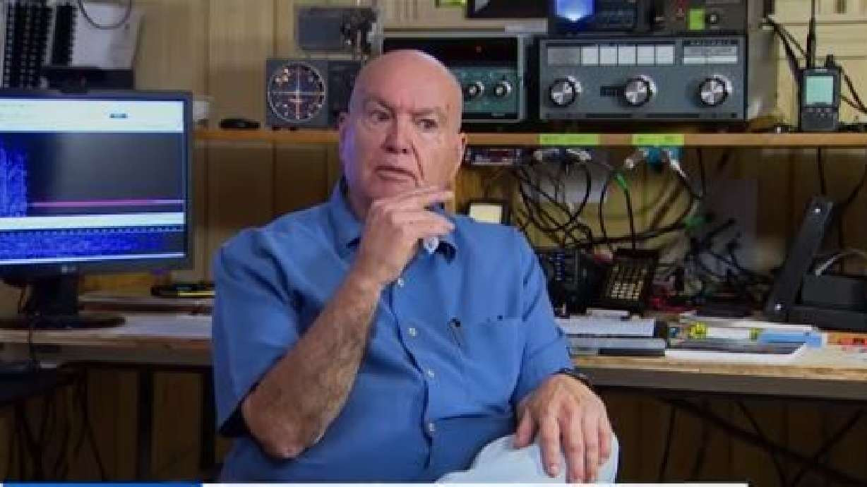 Bud Levell speaks with KTVT, Thursday. Levell has experienced rapid relief from Parkinson's with a new incision‑free treatment.