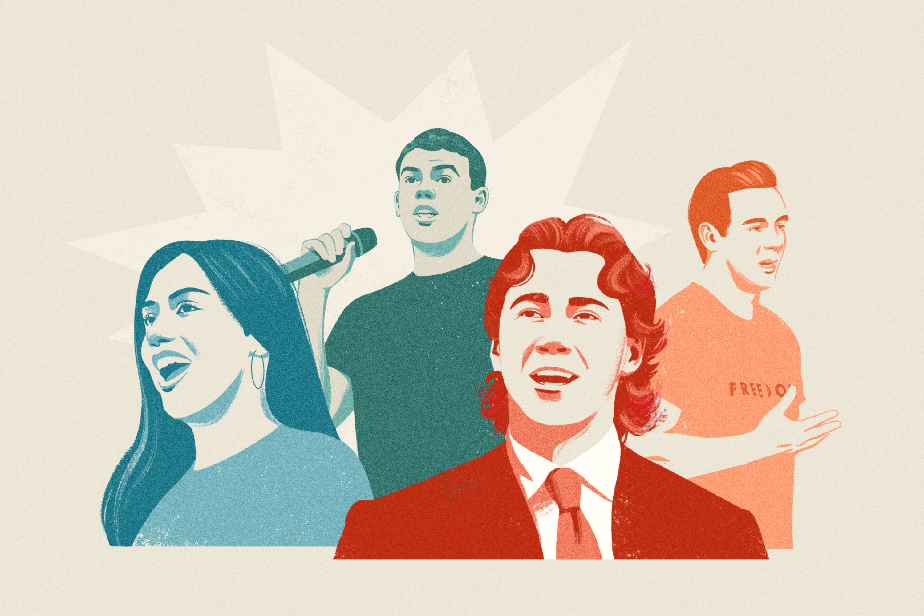 The unsettling issue the young left and right 