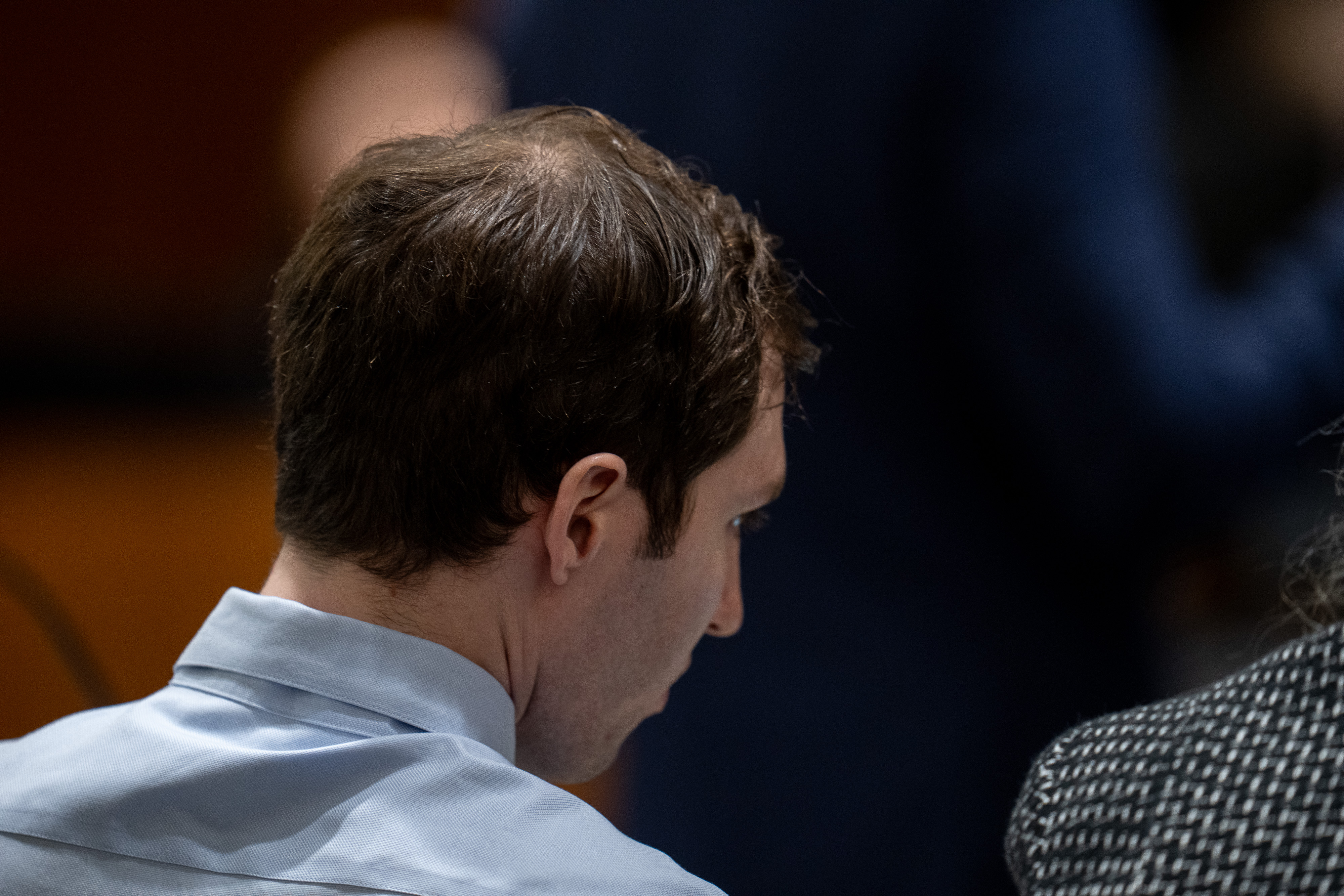 Tyler Robinson appears in 4th District Court in Provo on Friday. He is charged with capital murder in the shooting death of Charlie Kirk.