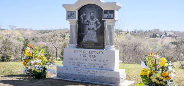 George Foreman laid to rest in Iowa, drawn by a peaceful 1988 visit