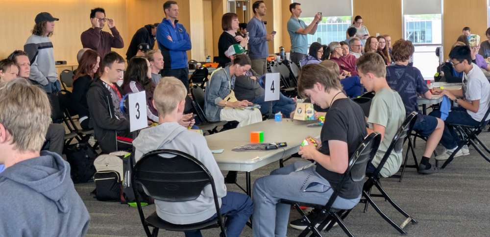 'Puzzling for awareness': Rubik's cube competition raises funds for Utah autism preschool