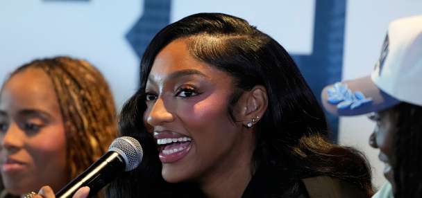 Now with Atlanta, Angel Reese says she is grateful for her 2 years in Chicago but wanted more