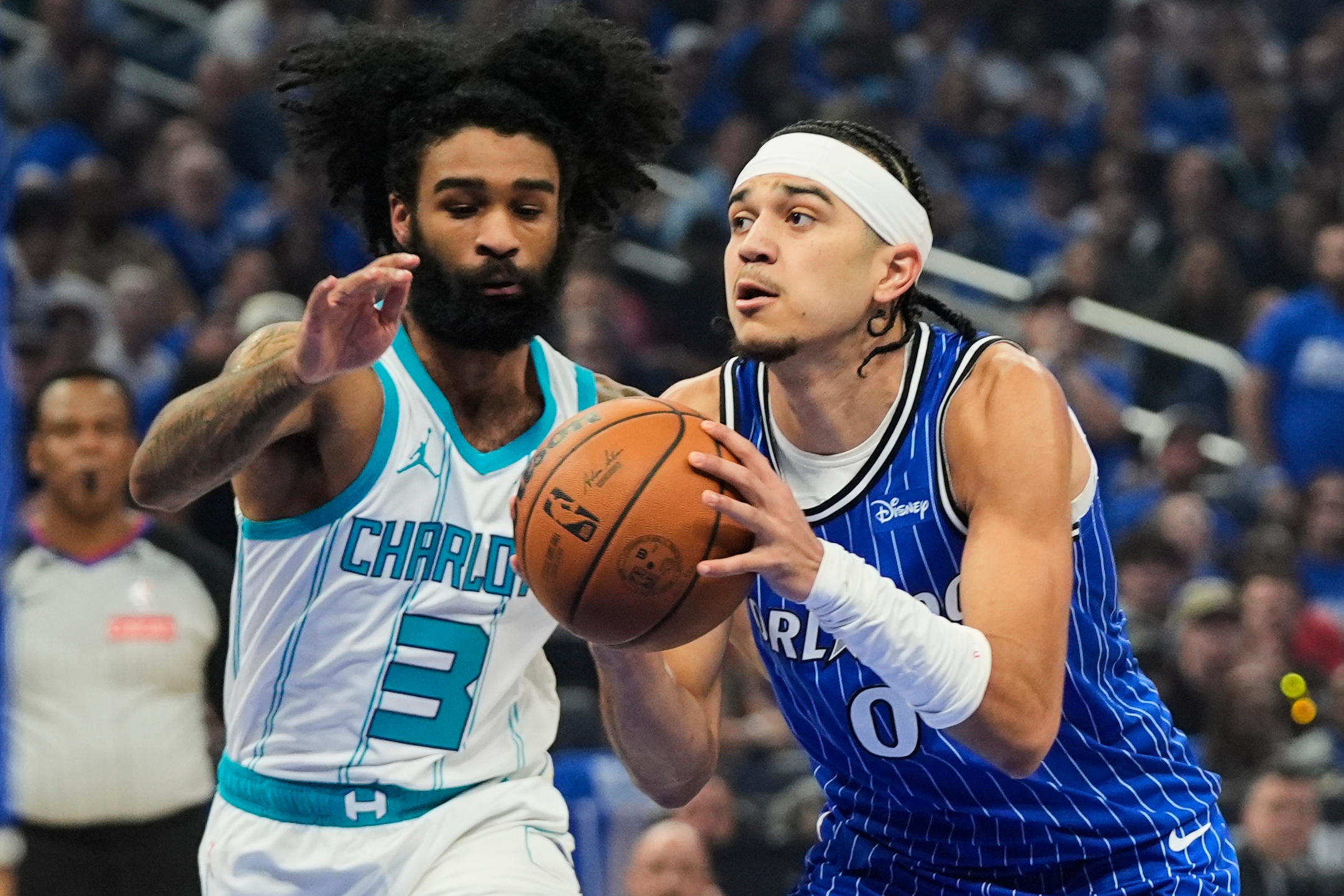 Magic rout Hornets 121-90 in play-in game, advance to face Pistons in 1st round of playoffs
