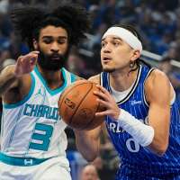 Magic rout Hornets 121-90 in play-in game, advance to face Pistons in 1st round of playoffs