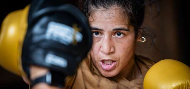 Latter-day Saint boxer Lani Daniels claims third world title belt in emotion-filled fight