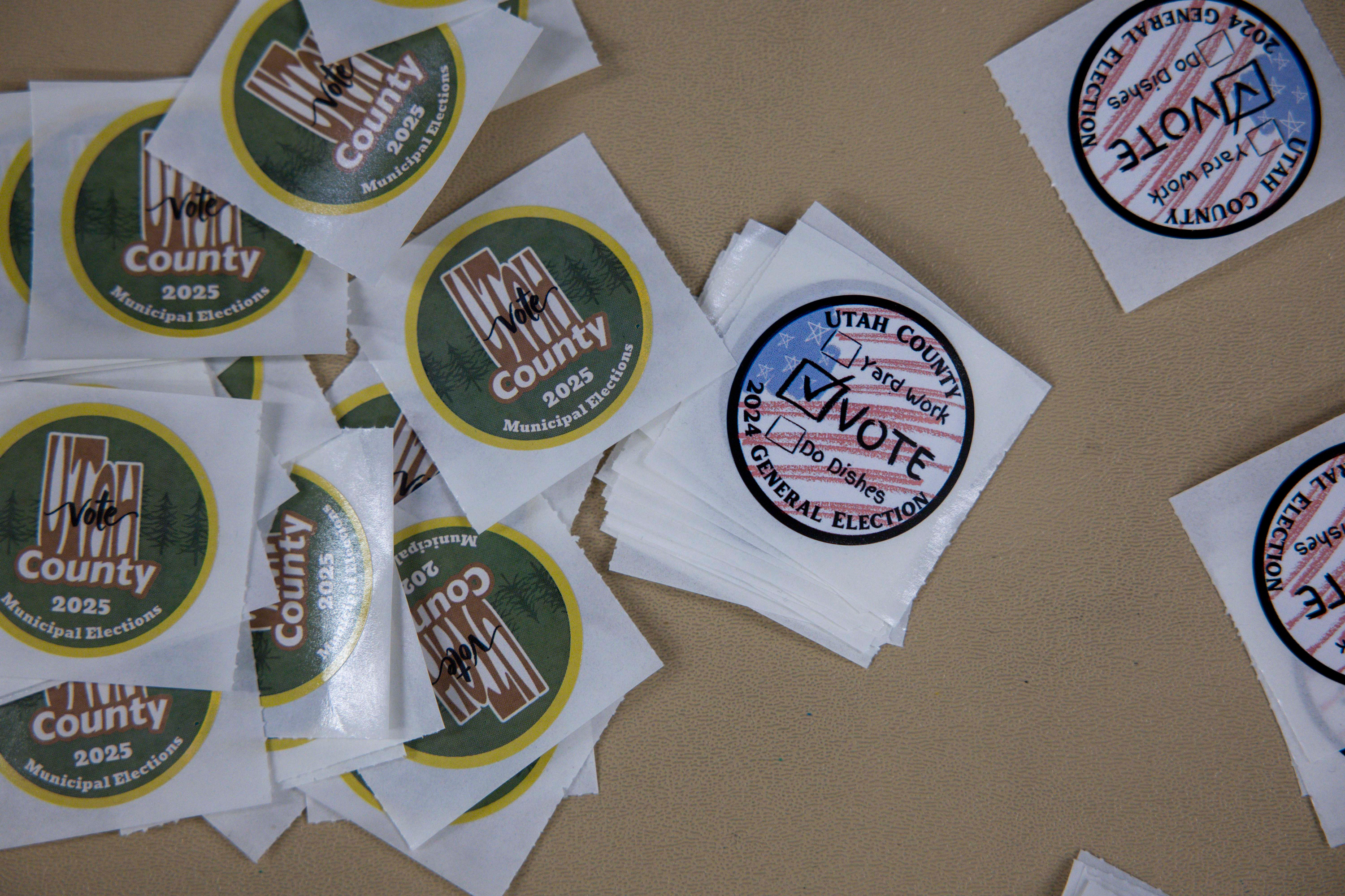 Utah County hosts America 250-themed 'I Voted' sticker design contest 