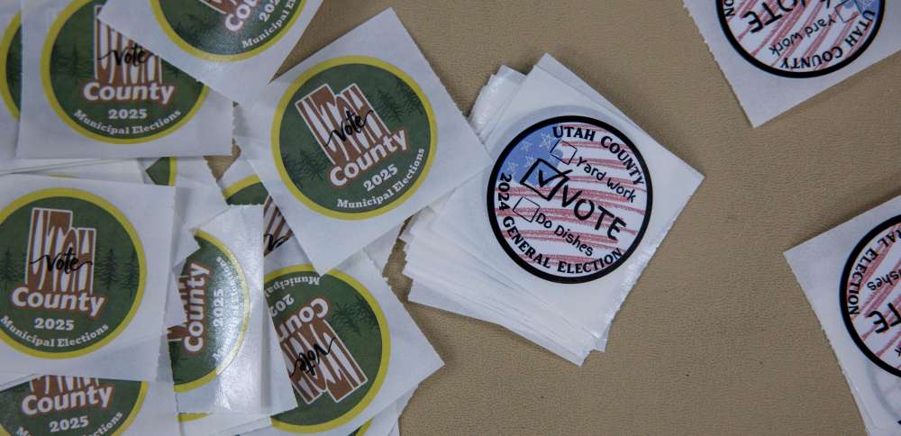 Utah County hosts America 250-themed 'I Voted' sticker design contest