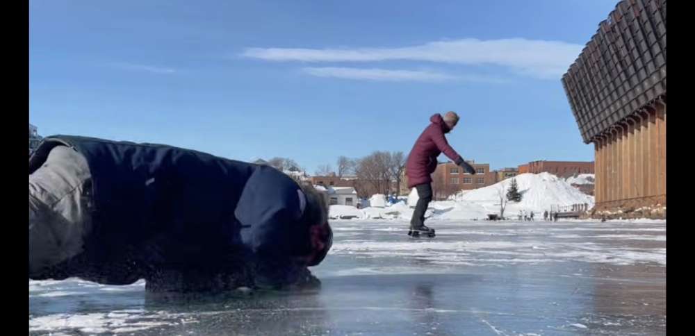Have You Seen This? Not all ice skaters are graceful