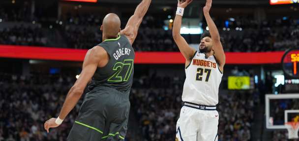Murray, Jokic lead Nuggets to 116-105 win over Timberwolves in physical opener to 1st-round series