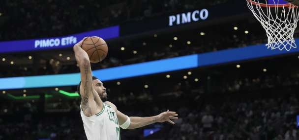 Jayson Tatum has strong return to playoffs for Celtics, who rout 76ers 123-91 in Game 1