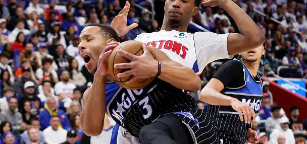 Paolo Banchero scores 23 and Magic beat Pistons 112-101 to extend NBA's longest home postseason skid