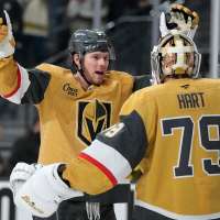 Golden Knights rally past Mammoth 4-2 in Game 1 as Nic Dowd nets the winner