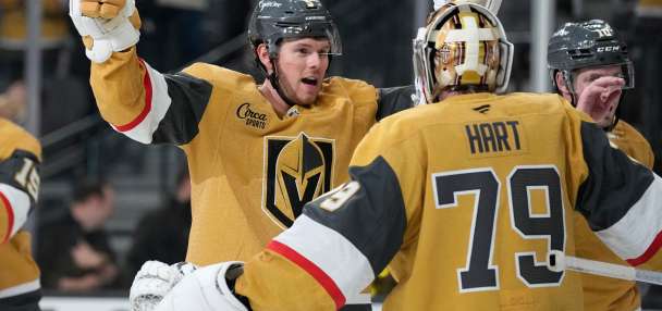 Golden Knights rally past Mammoth 4-2 in Game 1 as Nic Dowd nets the winner