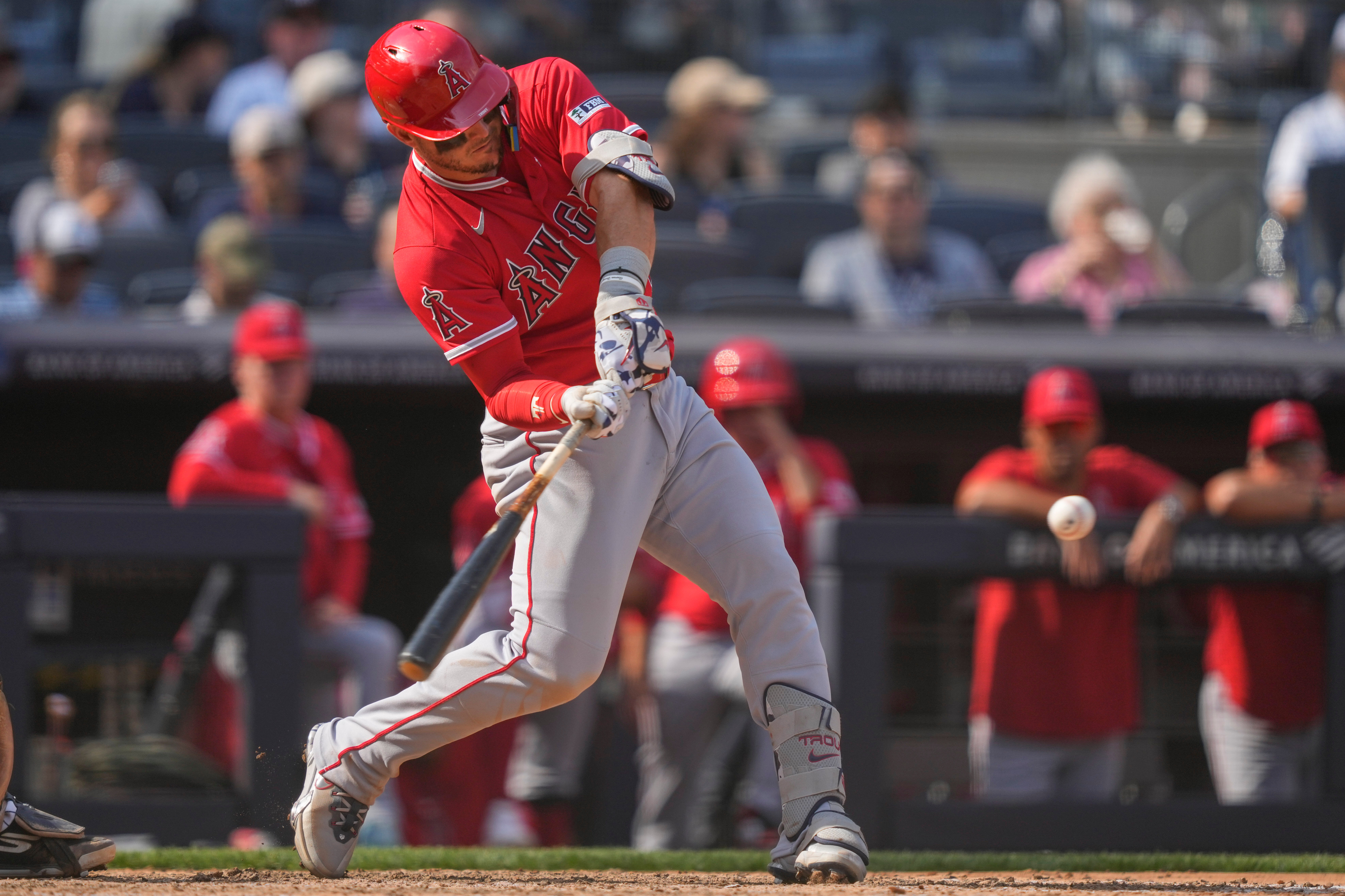 Mike Trout showed he's still a big home run threat, but can he stay on the field?