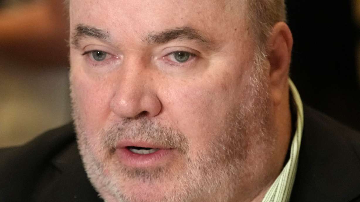 Pittsburgh Steelers head coach Mike McCarthy speaks to reporters at the NFL football annual meetings, Tuesday, March 31, 2026, in Phoenix.