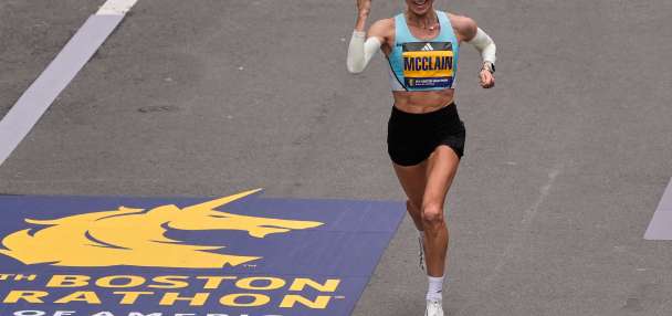 Zouhair Talbi and Jess McClain run the fastest times ever for Americans at the Boston Marathon