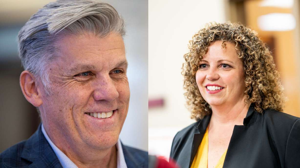 Former state Rep. Phil Lyman and Rep. Celeste Maloy are competing for the Republican nomination for Utah's 3rd Congressional District seat.