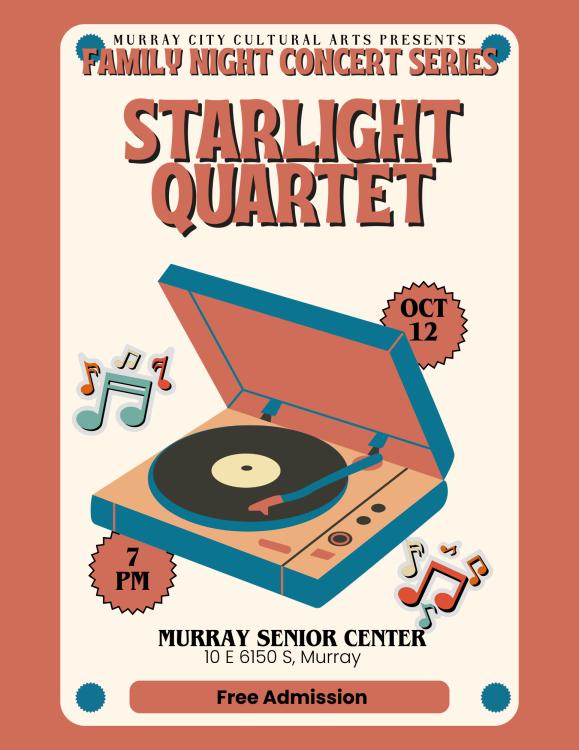 Starlight Quartet Family Night Concert