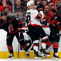 Martinook's goal lifts Hurricanes past Senators 3-2 in 2OT after he misses rare OT penalty shot