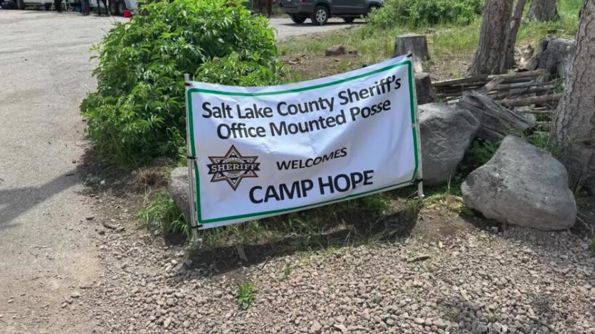 Mounted Posse donates to help keep trauma‑support camp alive