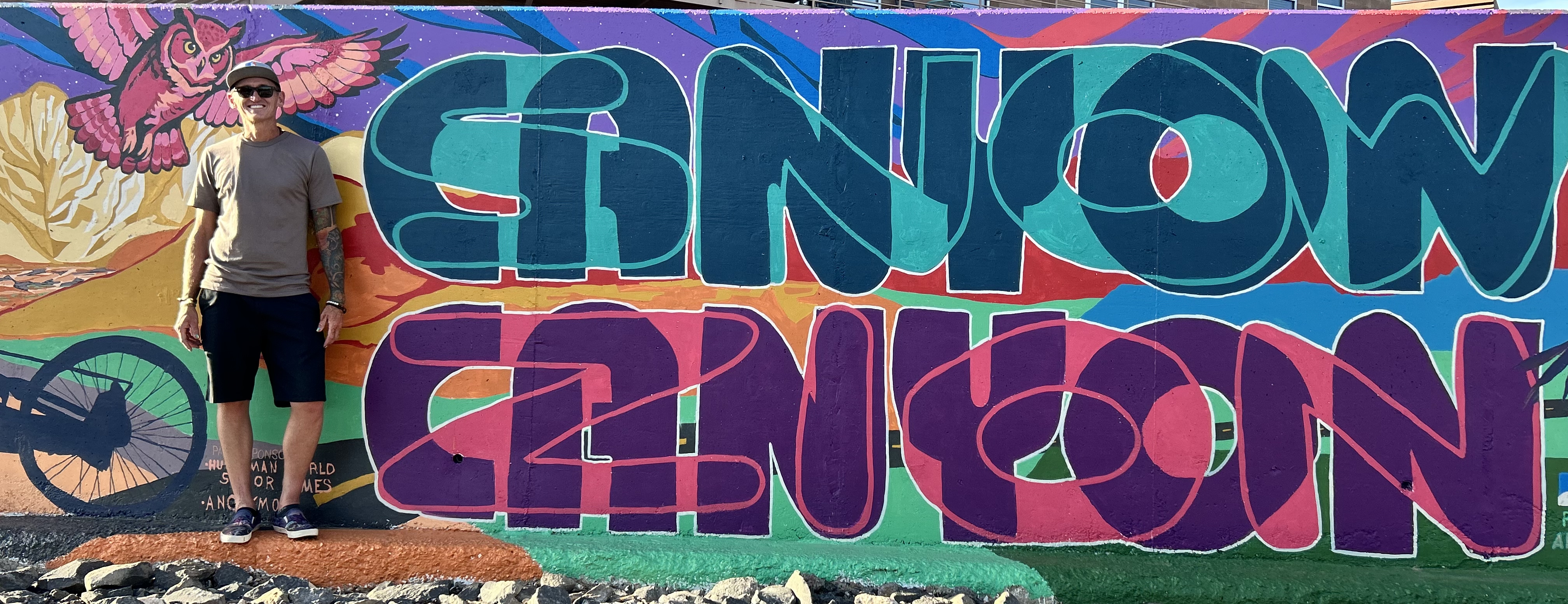 Popular trail along St. George parkway gets artistic facelift