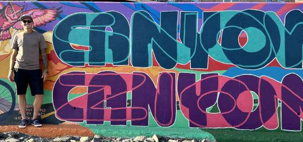 Popular trail along St. George parkway gets artistic facelift